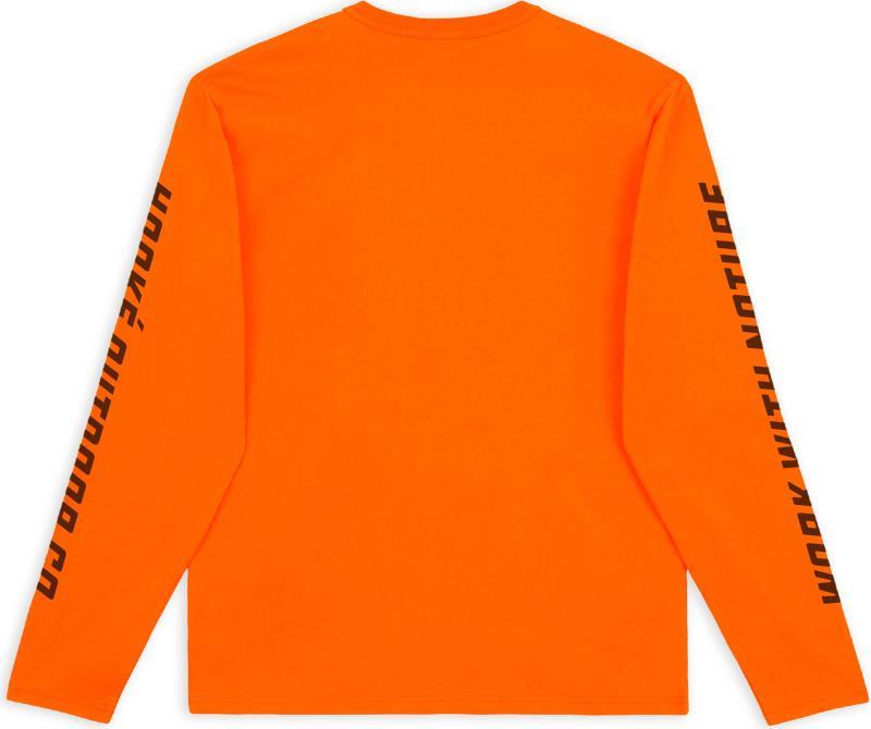 Landscape LS Tee - Mens - Blaze Orange 2