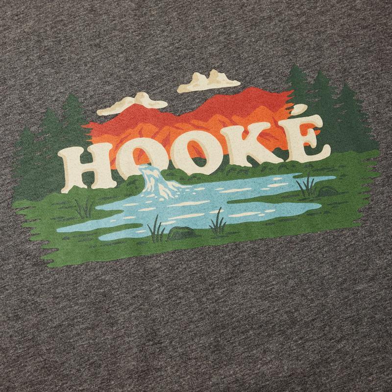 Landscape LS Tee - Mens - Heather Charcoal 2