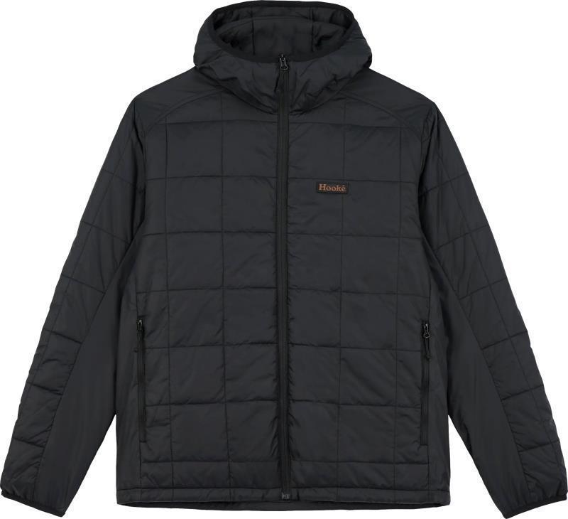 Lightweight Insulated Hood Jacket - Mens - Black 1