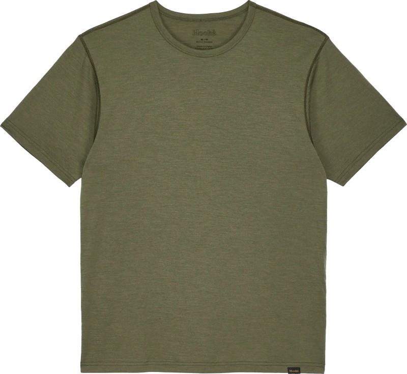 Merino T-Shirt - Mens - dark olive 1