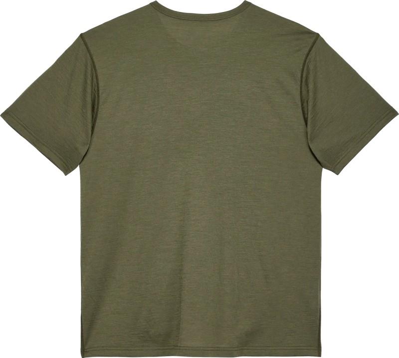Merino T-Shirt - Mens - dark olive 1
