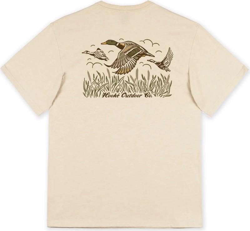 Migration T-Shirt - Mens - heather oatmeal 1