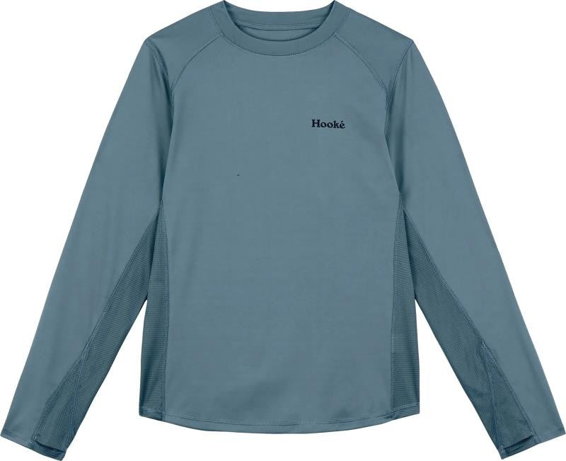 Mirage Sun LS Tee - Womens - steel blue 1