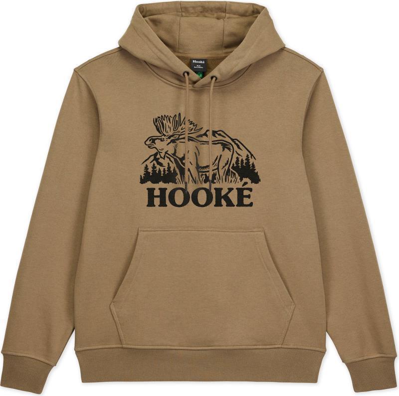 Moose Hoodie - Mens - Sepia 1