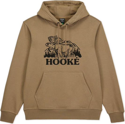 Moose Hoodie - Mens - Sepia 1