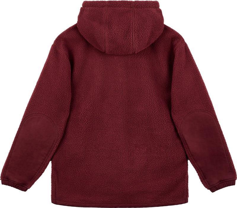 Muskox Pile Hoodie - Womens - Burgundy 2