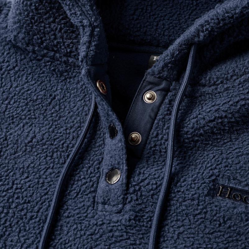 Muskox Pile Hoodie - Womens - Navy 3