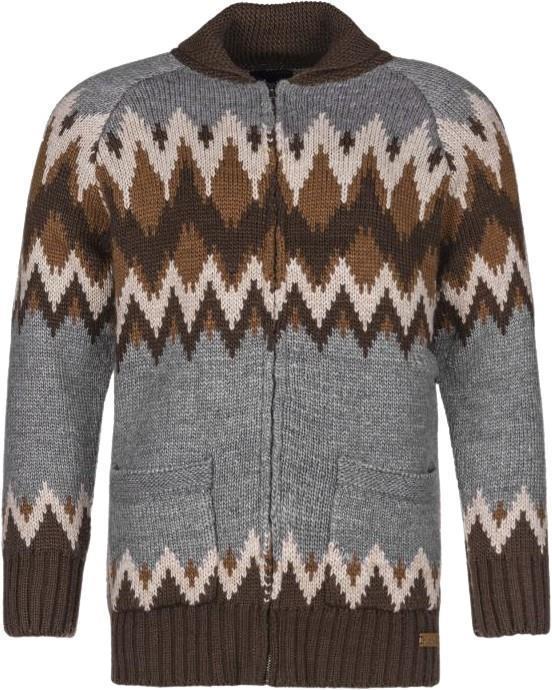 Northern Cardigan Sweater - Mens - Heather Grey 1