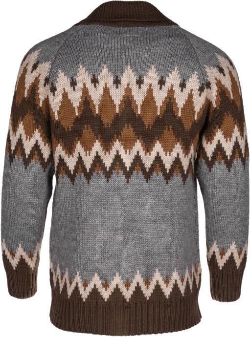 Northern Cardigan Sweater - Mens - Heather Grey 2