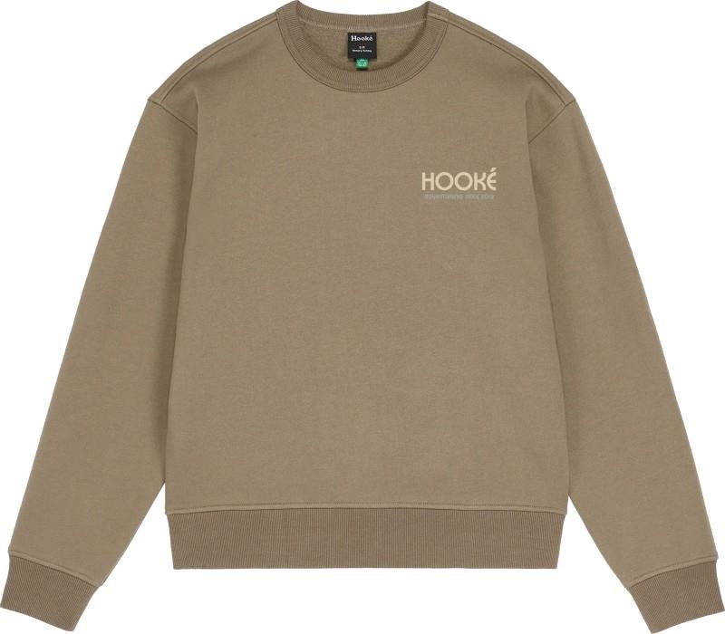 Outdoor Essentials Crewneck - Womens - sepia 1