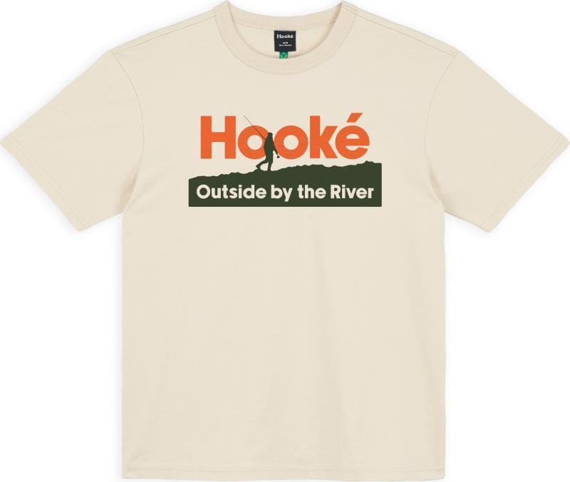 Outside By The River Tee - Mens - Oatmeal 1