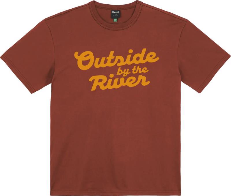 Outside By The River Tee - Mens - red leaf 1