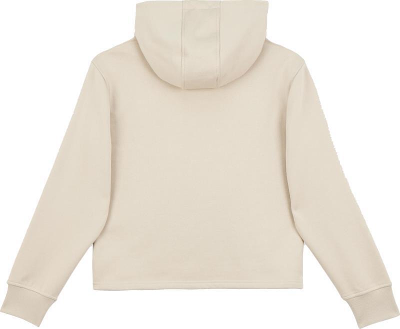 Outside by the River Crop Hoodie - Womens - Oatmeal 2