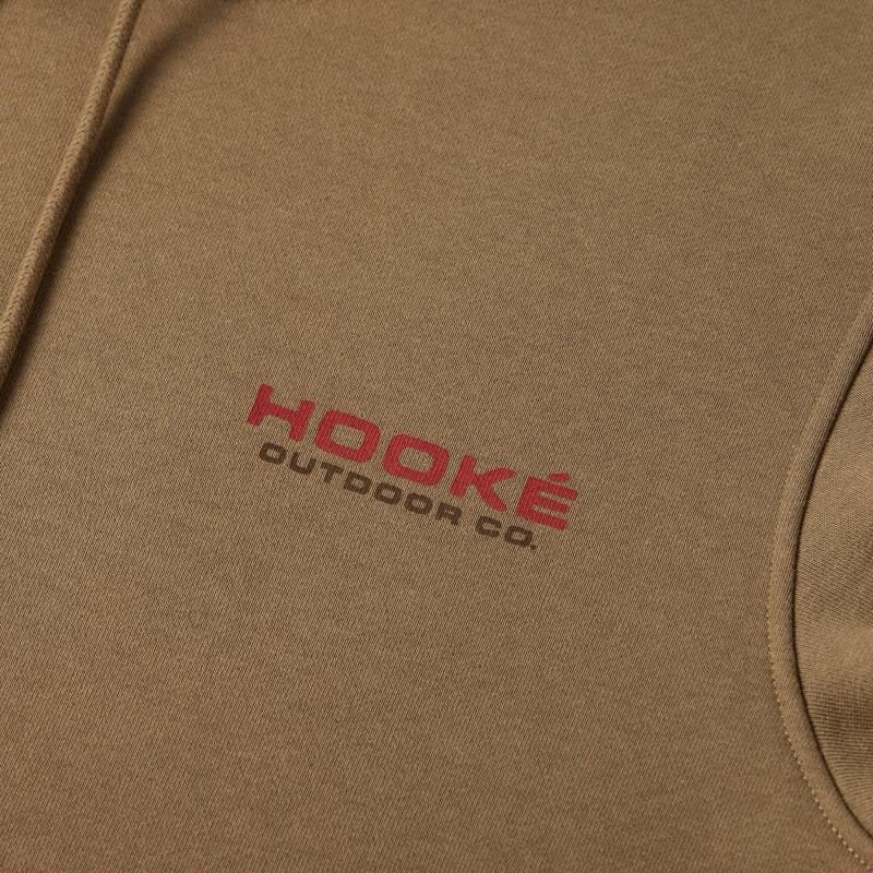 Outside by the River Hoodie - Mens - Sepia 3