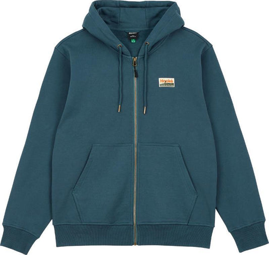 Outside by the River Zip Up Hoodie - Mens - Dark Slate Blue 1