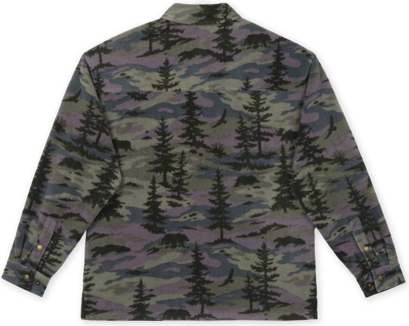 Oversized Polar Fleece Shirt - Womens - borealis 1