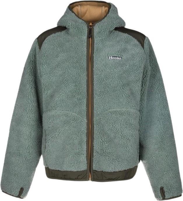 Pile Fleece Hoodie - Womens - Hedge Green 1