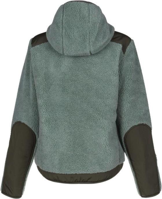 Pile Fleece Hoodie - Womens - Hedge Green 2