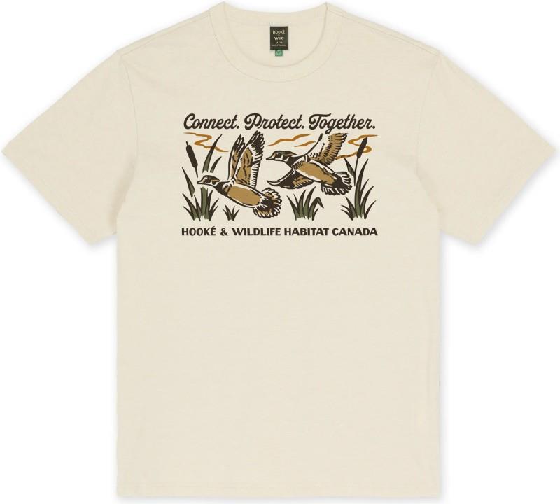 Pine Trees T-Shirt - Mens - heather oatmeal 1