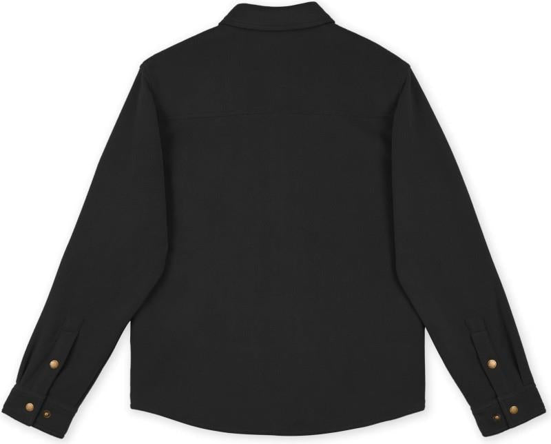 Polar Fleece Overshirt - Mens - black 1