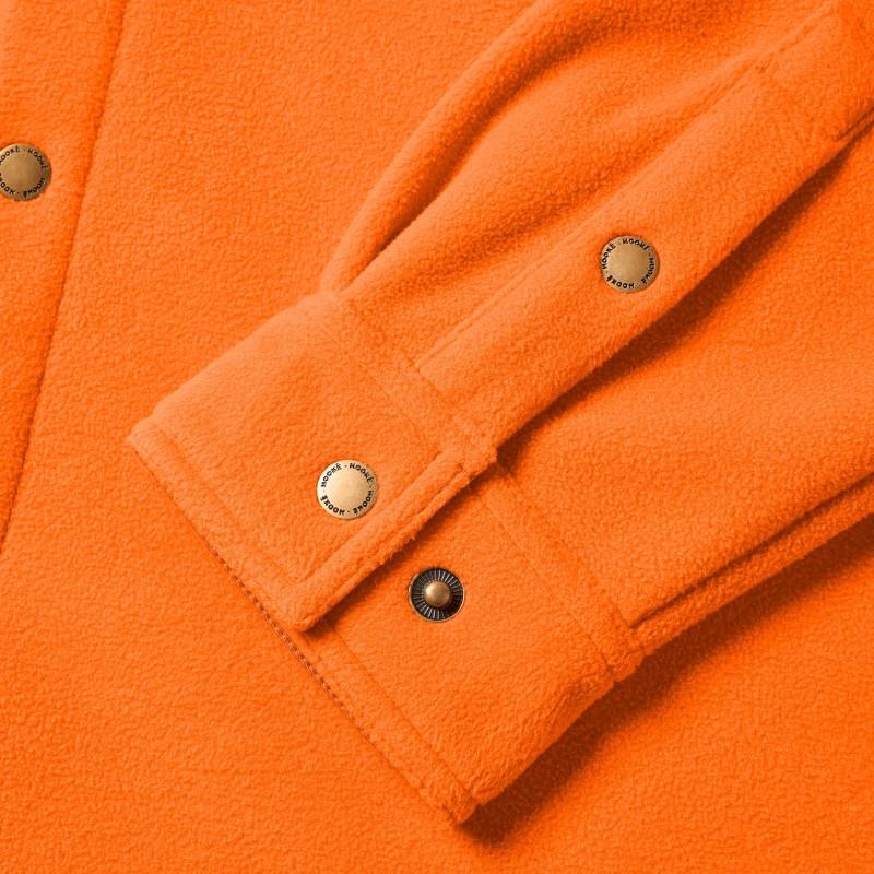 Polar Fleece Overshirt - Mens - blaze orange 1