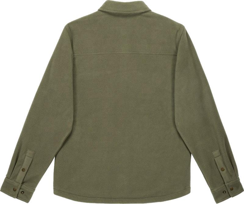 Polar Fleece Overshirt - Mens - burnt olive 1