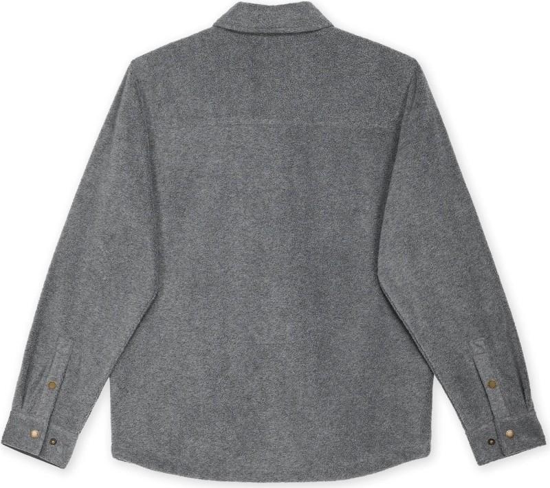 Polar Fleece Overshirt - Mens - charcoal 1
