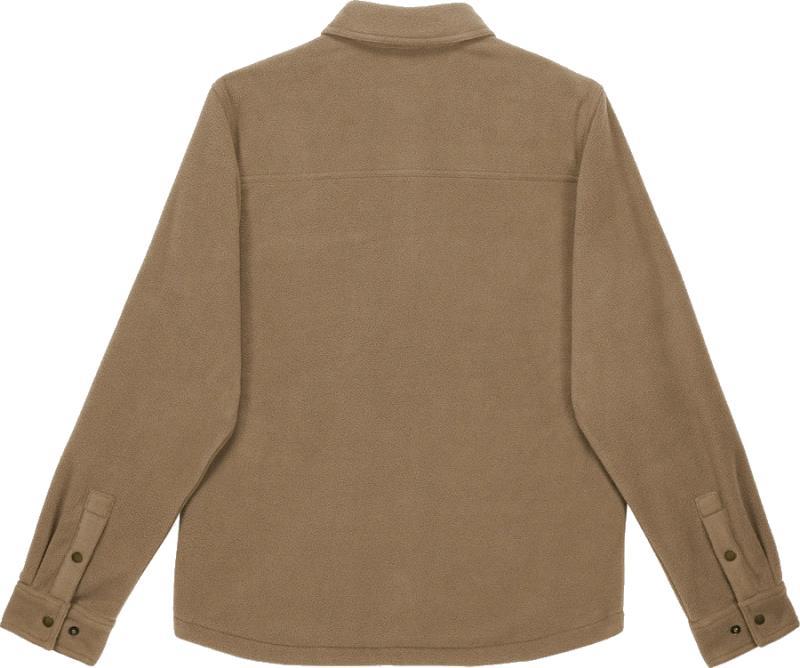 Polar Fleece Overshirt - Mens - sepia 1