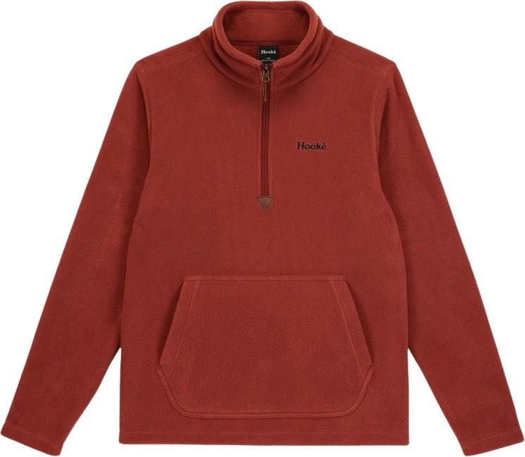 Polar Fleece Pullover - Womens - red leaf 1