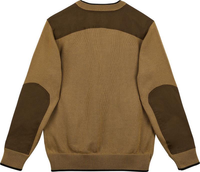 Prospector Sweater - Mens - Coyote / Dark Brown 2