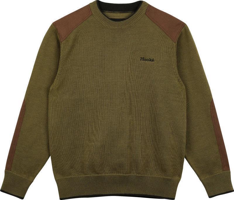 Prospector Sweater - Mens - Dark Olive / Brown 1
