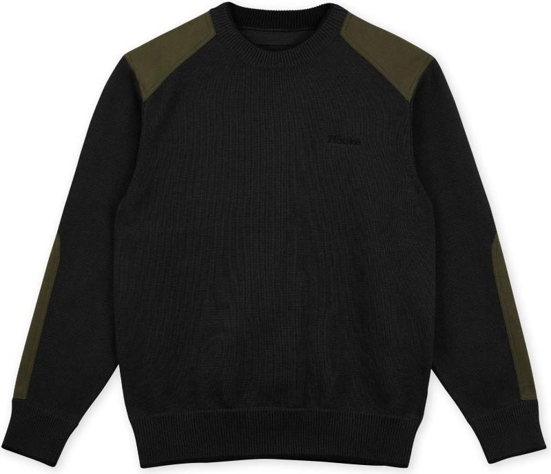 Prospector Sweater - Mens - black / dark olive 1