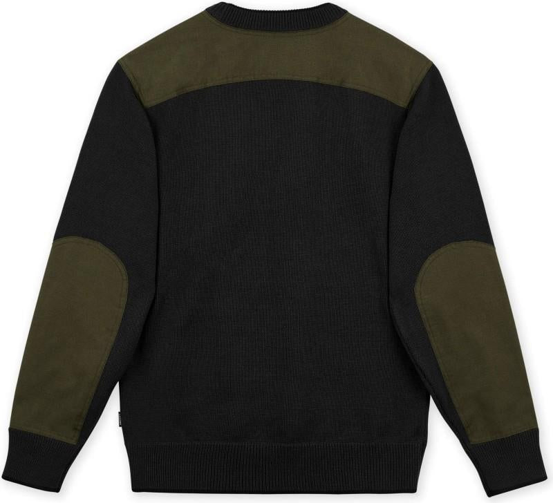 Prospector Sweater - Mens - black / dark olive 1
