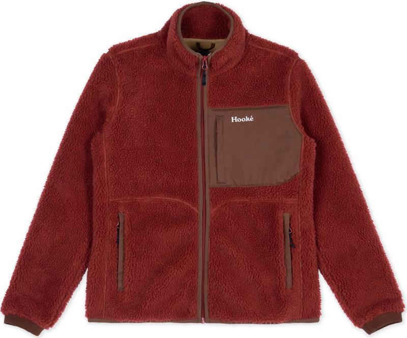 Rabaska Pile Fleece Jacket - Womens - Red Leaf / Root Beer 1