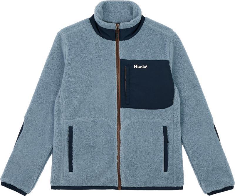 Rabaska Pile Fleece Jacket - Womens - Stone Blue / Navy 1