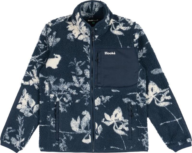 Rabaska Pile Fleece Jacket - Womens - navy 1