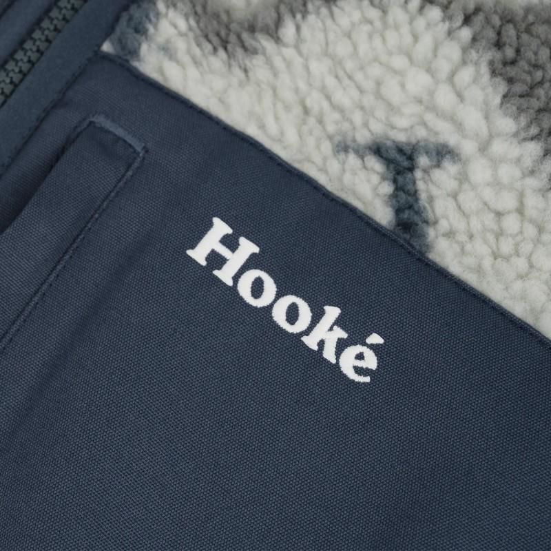 Rabaska Pile Fleece Jacket - Womens - steel blue 1