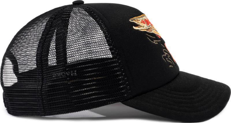 Rainbow Trout Soft Trucker Hat - Black 2