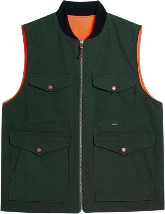 Reversible Hunting Vest - Mens - Dark Green 1