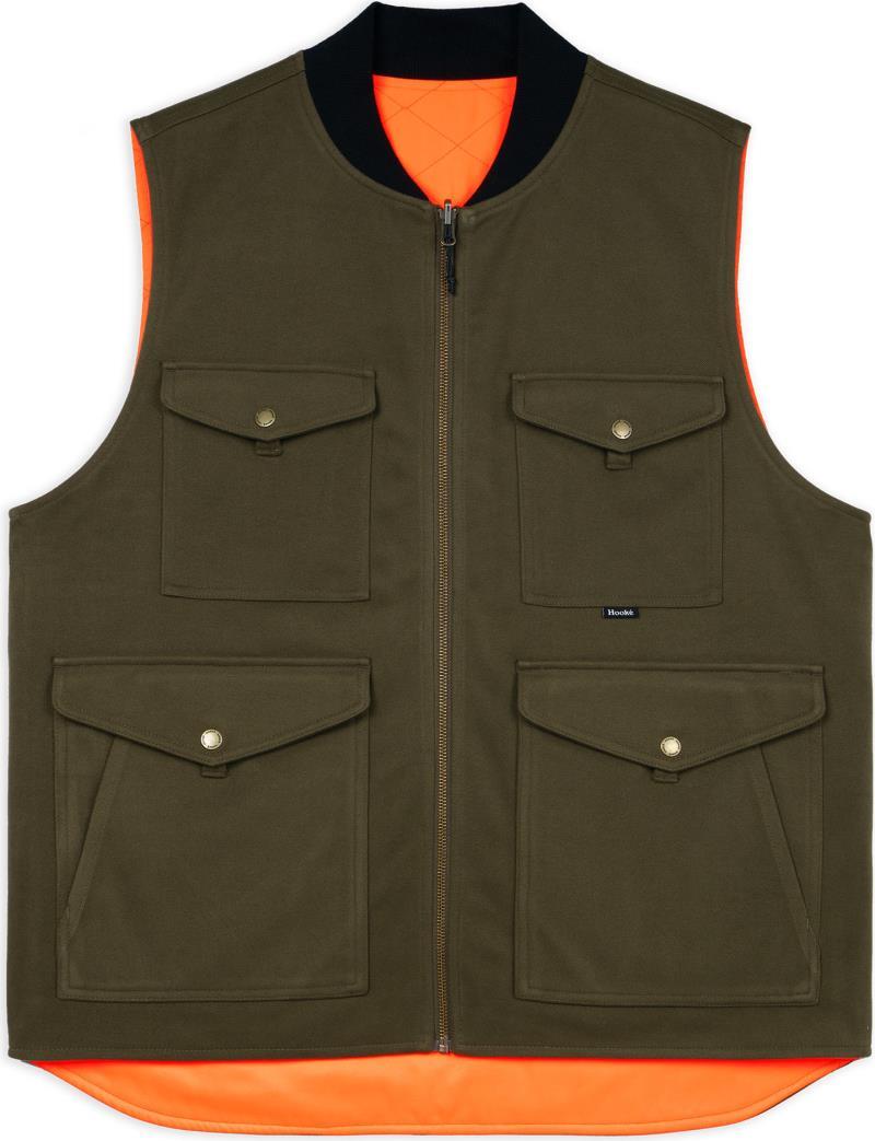 Reversible Hunting Vest - Mens - Dark Olive 1