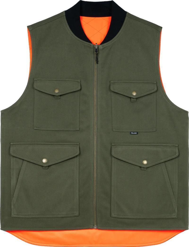Reversible Hunting Vest - Mens - Rifle Green 1