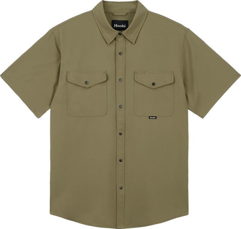 River SS Shirt - Mens - Burnt Olive 1