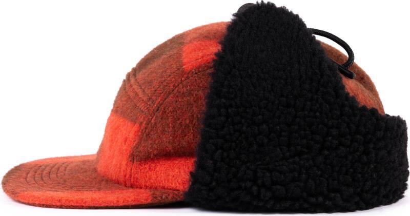 Sherpa Earflap Camper Hat - Red Clay / Brown 2