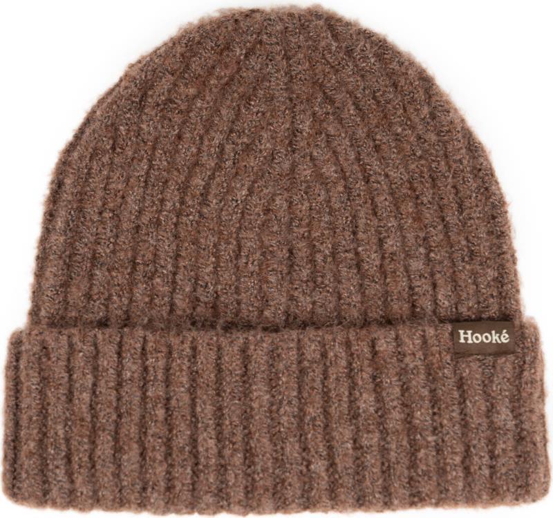 Signature Beanie - Heather Brown 1