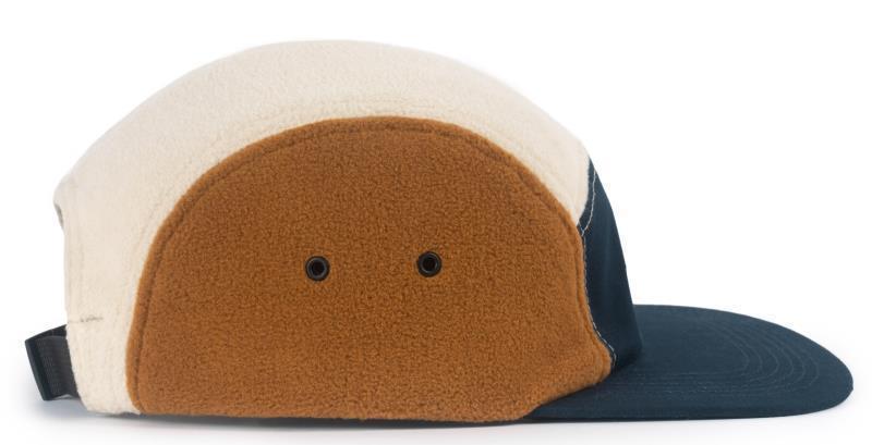 Signature Camper Hat - Navy / Cream / Camel 2