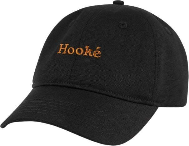Signature Dad Hat - black / leather brown 1