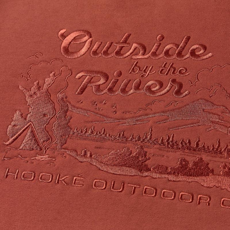 Signature Pull Over Hoodie - Womens - Red Leaf 3