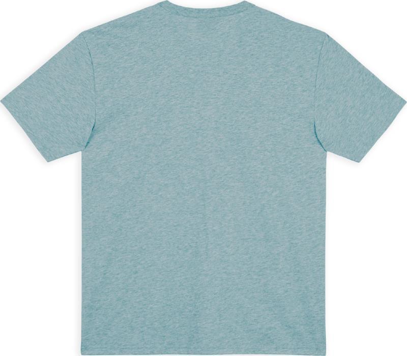 Signature T-Shirt - Mens - Heather Stone Blue 2
