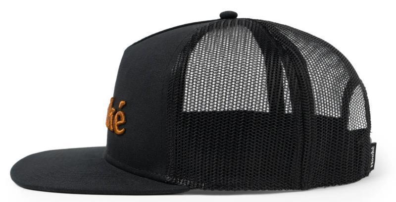 Signature Trucker Hat - Black / Tobacco 2