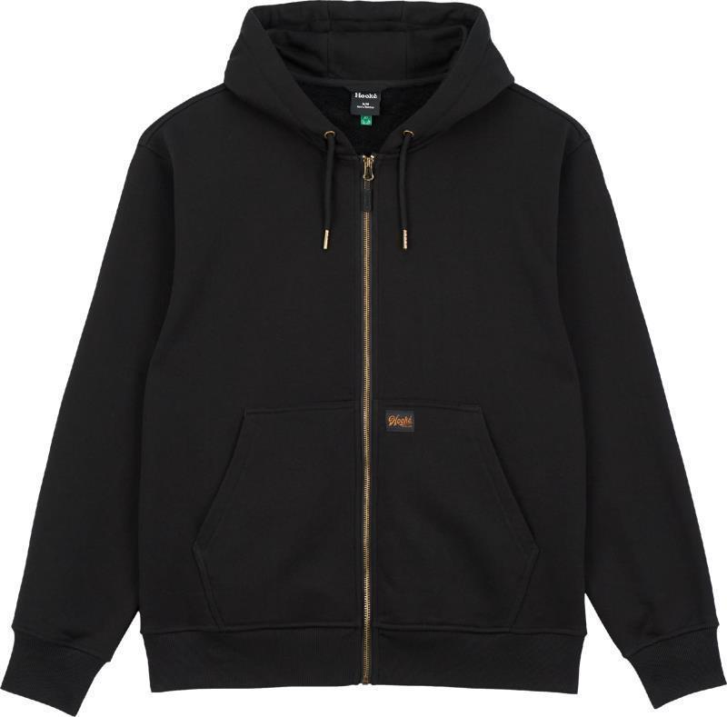 Signature Zip Up Hoodie - Mens - Black 1
